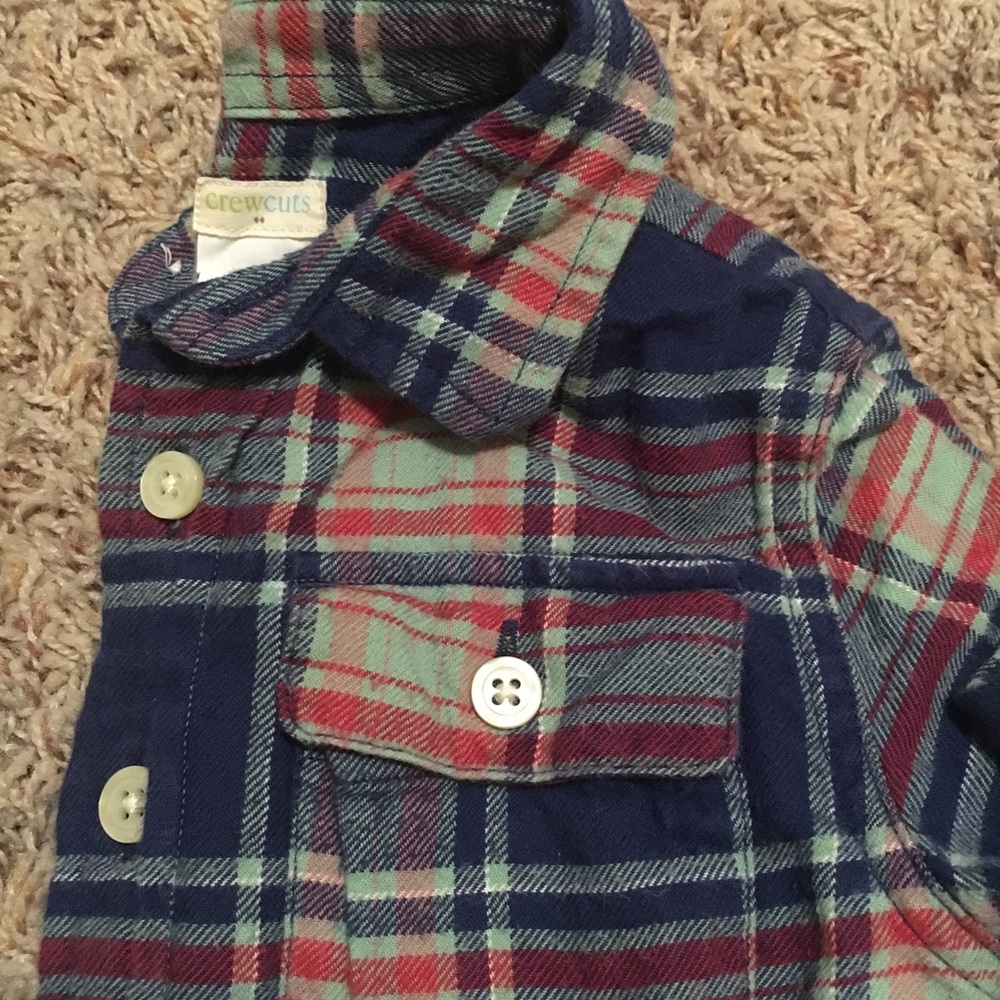 Crewcuts flannel button down